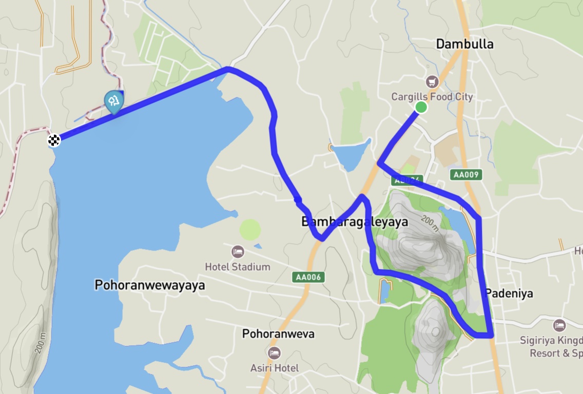 Route preview